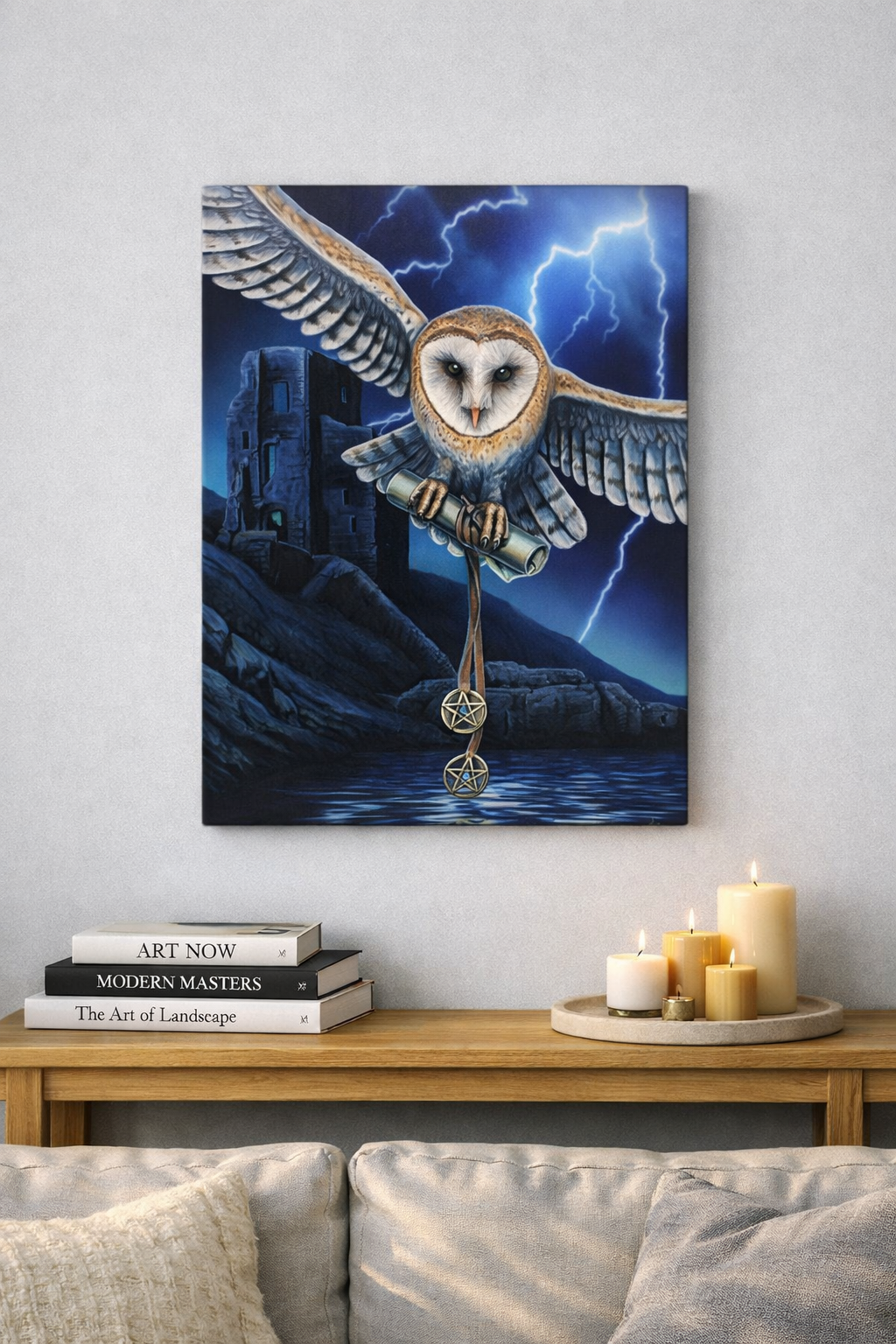 Lisa Parker Heart of the Storm Large Canvas Box Framed Print 50 x 70cm