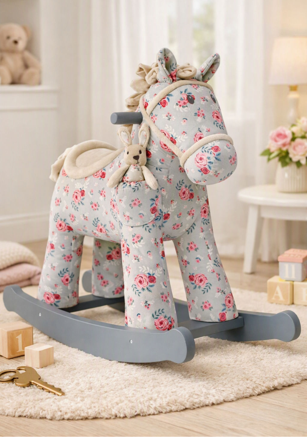 A Little Bird Told Me Lily & Rose Rocking Horse 12m+