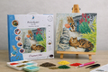 Craft Buddy Crystal Diamond Art Canvas Kit Playful Peter Rabbit 30 x 30cm
