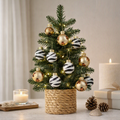 Sass & Belle Mini Bauble Christmas Tree Decorations Set of 12 – Leopard & Zebra