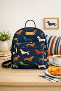 Signare Tapestry Dachshund Dog Daypack Backpack