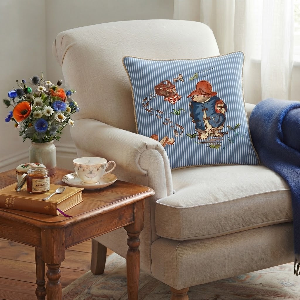 Signare  Tapestry Cushion Cover 45cm - Paddington Bear Marmalade