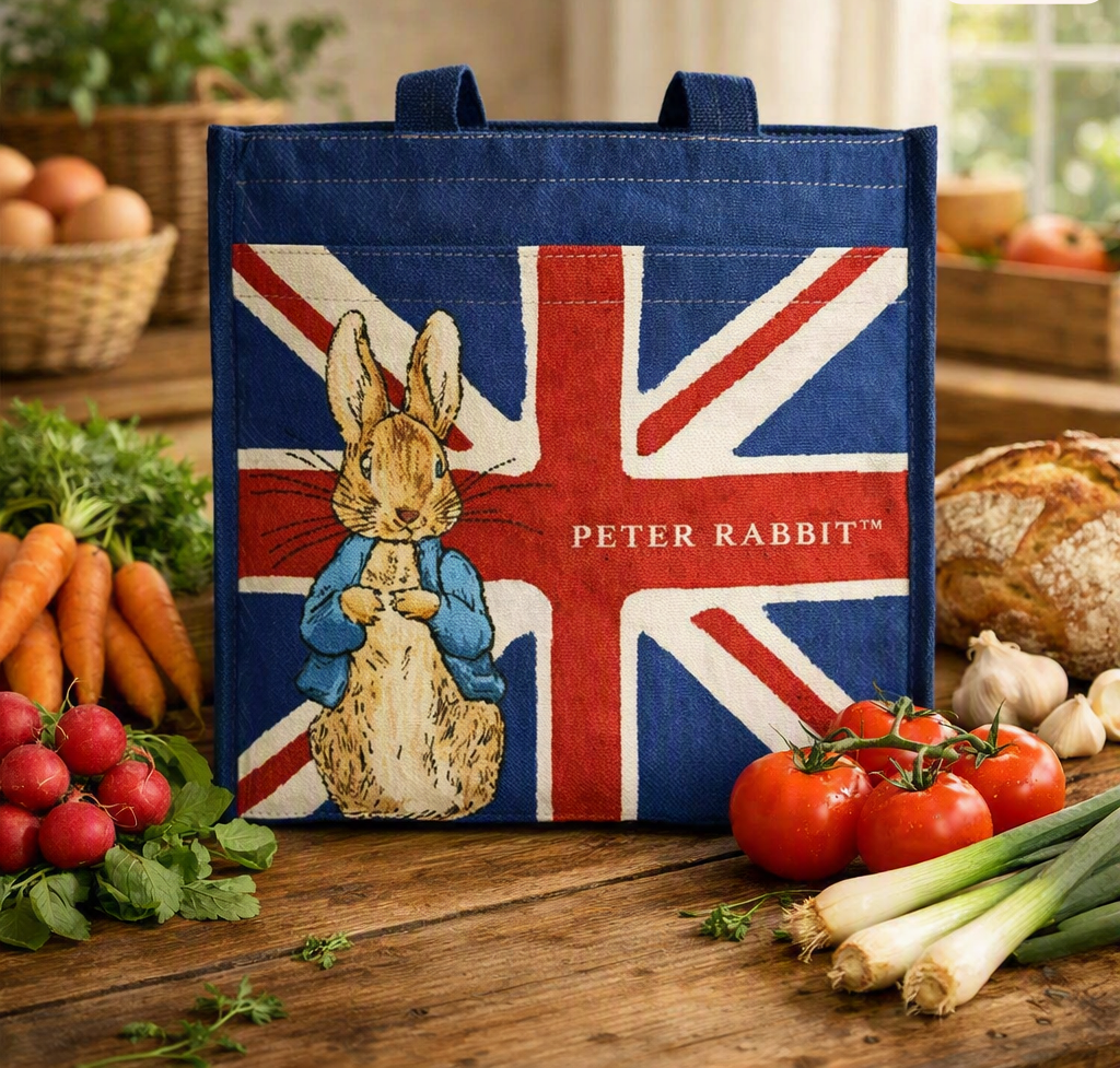 Signare Tapestry Peter Rabbit Union Jack Shopper Bag