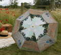 Soake Storm King Compact Folding Umbrella Monet's Poppy Fields
