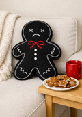 Something Different Creepmas Bakery Spooky Gingerbread Man Boucle Cushion 33cm
