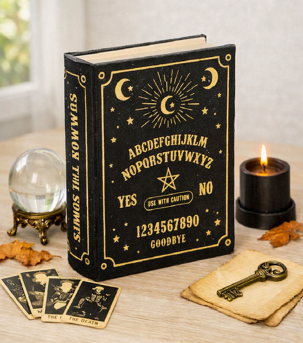 Something Different Talking Board Book Shaped Storage Box | Spirit of Equinox Summon the Spirits