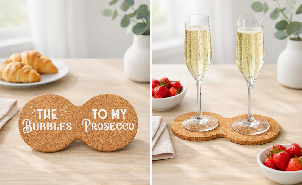 Something Different The Bubbles To My Prosecco Cork Coaster