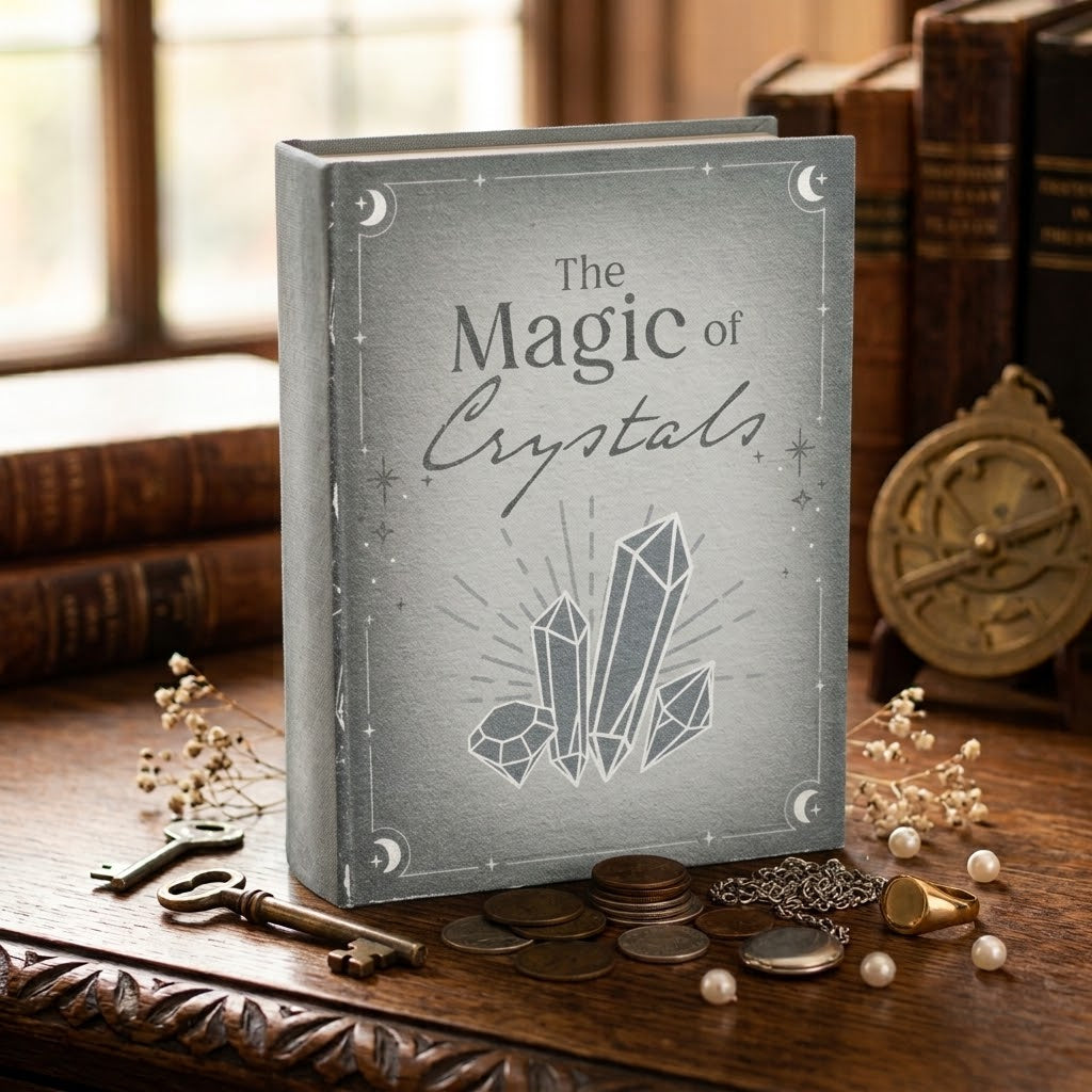 Magic of Crystals Book Shaped Storage Box | Summon the Spirits | Spirit of Equinox