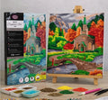 Craft Buddy Church by the River Crystal Diamond Art Canvas Kit 40 x 50cm