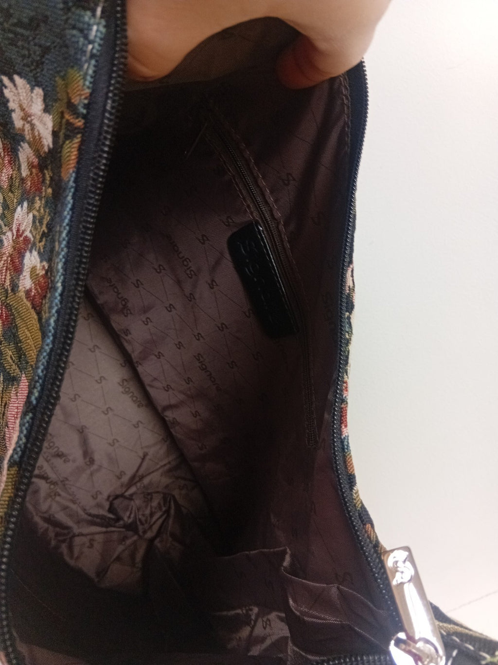 Signare Tapestry Hobo Slouch Bag - Peony (Ex-Display, Tags Missing)