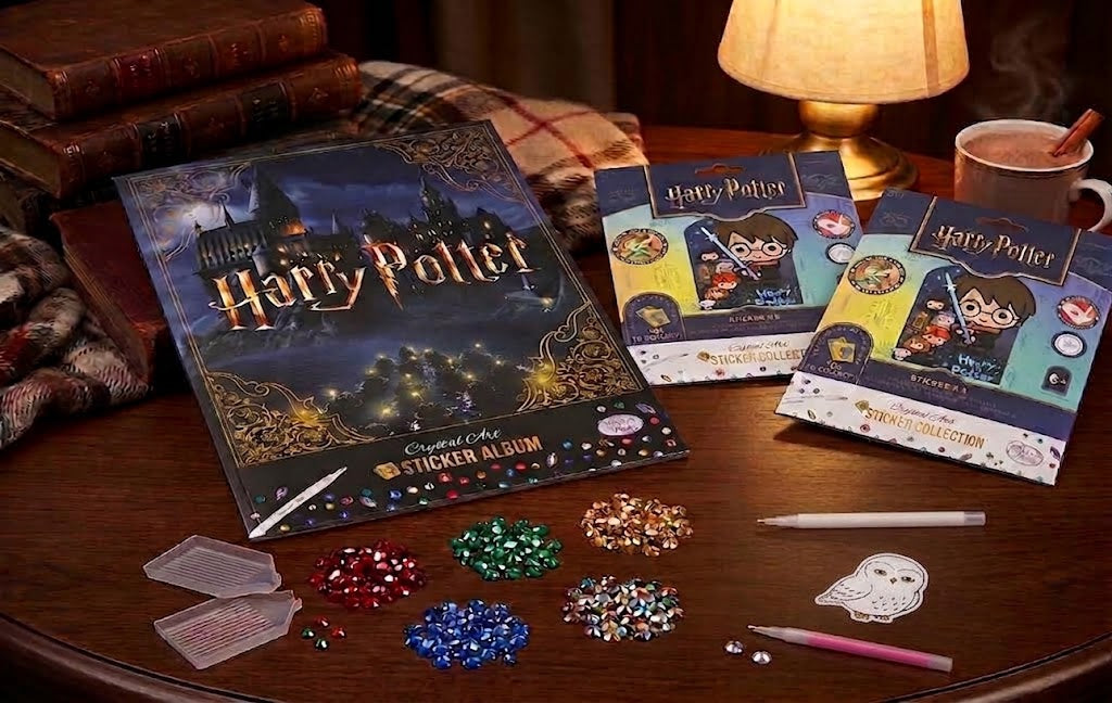 Craft Buddy Harry Potter Crystal Art Sticker Starter Pack