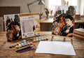 Craft Buddy Harry Potter Collage Paint By Numbers Canvas Kit 30 x 50cm (Damaged Packaging)