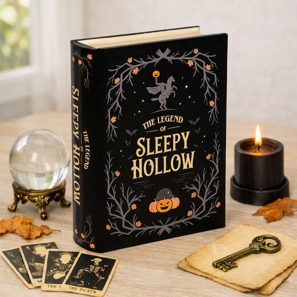 Sleepy Hollow Book Shaped Storage Box | Spirit of Equinox